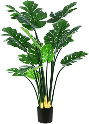 Artificial Monstera Deliciosa Plant 55 Inch Artificial Plant