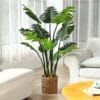 B08BZ4RQ2SPT02155Inchitempackagequantitysizename Fopamtri Artificial Monstera Deliciosa Plant 55 Inch Artificial Plant