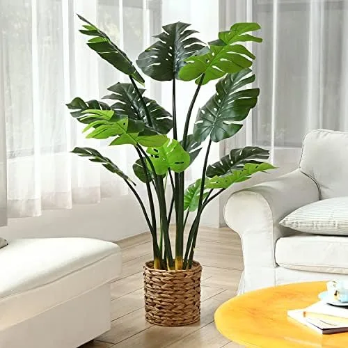 Artificial Monstera Deliciosa Plant 55 Inch Artificial Plant