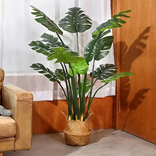 Artificial Monstera Deliciosa Plant 55 Inch Artificial Plant