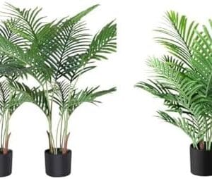Artificial Areca Palm Plant 3.6 Feet Artificial Palm Tree